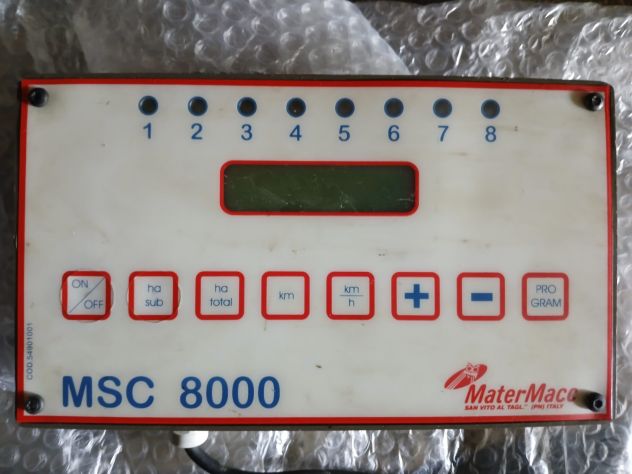 MONITOR - DISPLAY MATERMACC MSC 8000 - Foto 2
