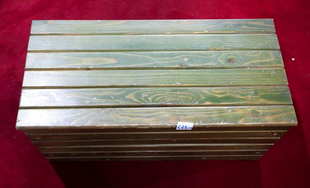 Baule in Legno Stile Rustico – 24534 - Foto 4