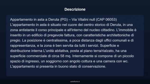 Immobile in asta di 58 m² in vendita a Deruta - Foto 6