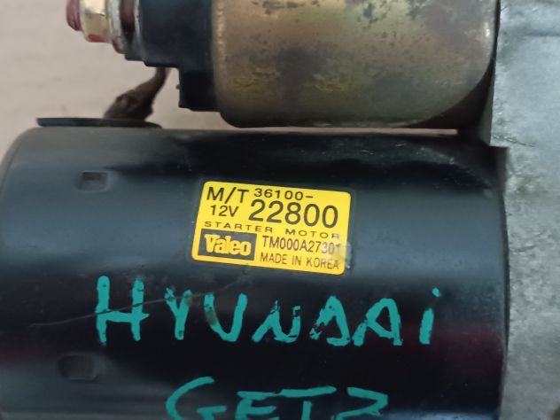 Alternatore motorino avviamento Hyundai Getz 1.1 02>09< - Foto 2