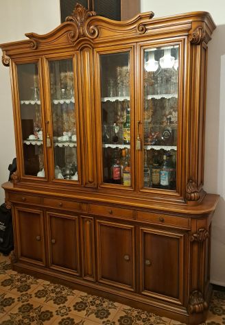 MOBILE VETRINA IN LEGNO