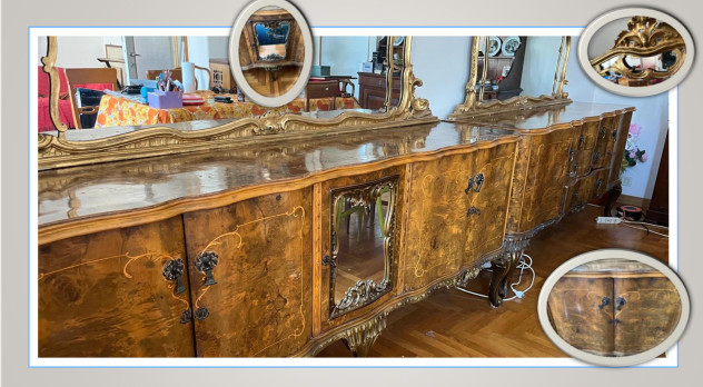 Elegante Sala da Pranzo d'Epoca Classica - Foto 6
