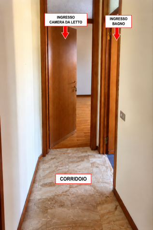 AMPIO BILOCALE AL 6° PIANO CON DUE BALCONI, CUCINA ABITABILE E CANTINA - Foto 5