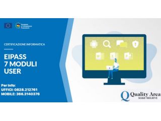 Certificazione EIPASS 7 MODULI USER (IN TUTTA ITALIA)
