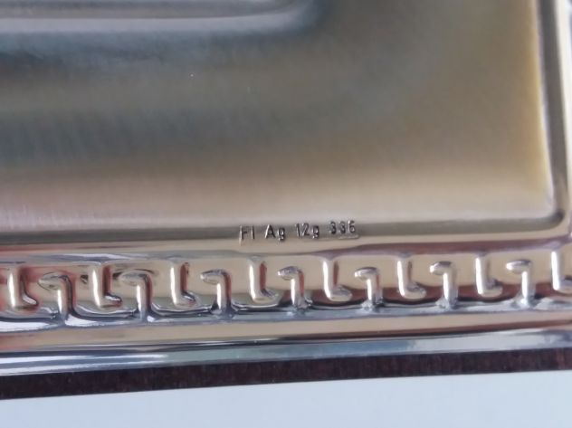 OROLOGIO con CORNICE ( ARGENTO ) - Foto 4