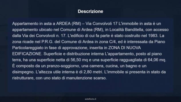 Immobile in asta di 56 m² in vendita a Ardea - Foto 11