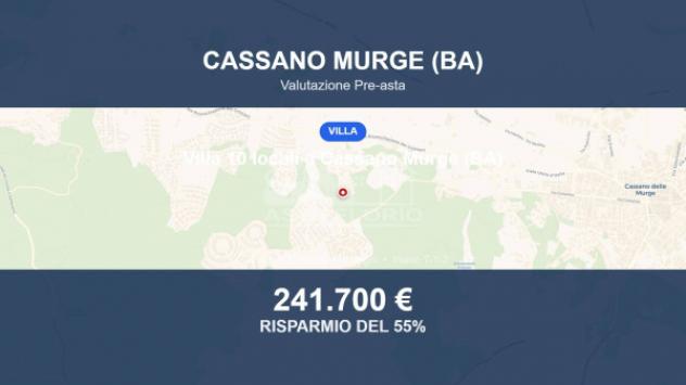 Immobile in asta di 234 m² con più di 5 locali in vendita a Cassano delle Murge