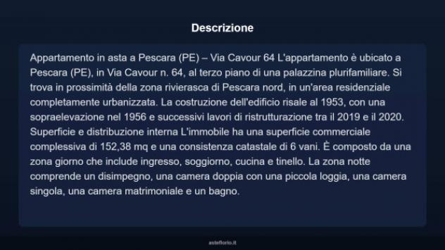 Immobile in asta di 152 m² con più di 5 locali in vendita a Pescara - Foto 15
