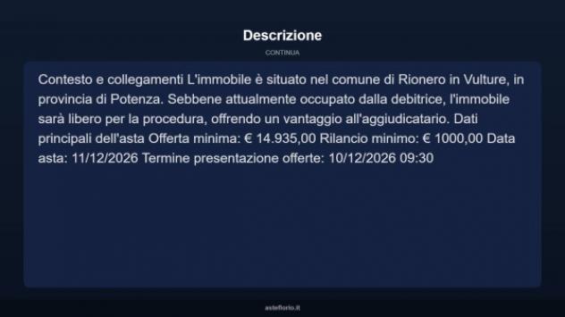 Immobile in asta di 90 m² in vendita a Rionero in Vulture - Foto 18