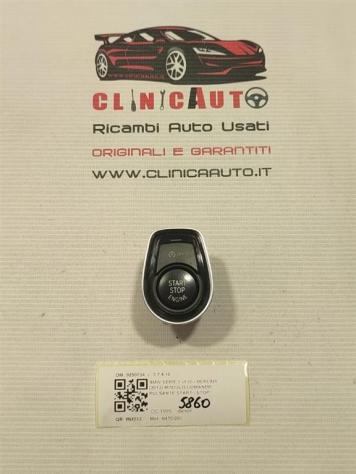PULSANTE INTERRUTTORE ACCENSIONE BMW Serie 1 F20 9250734 (1119)