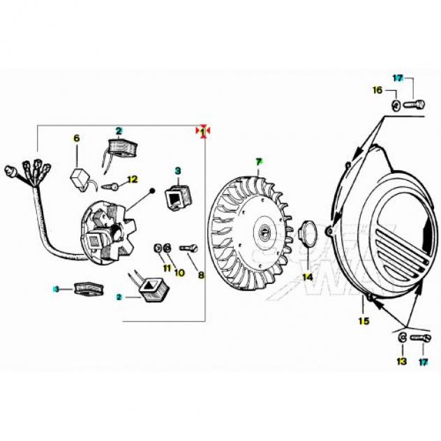 Statore Vespa T5 - Foto 3