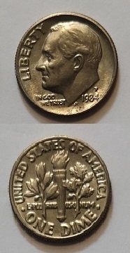 R96 - U.S.A.- MONETE RARE CON DIFETTO DI CONIO.