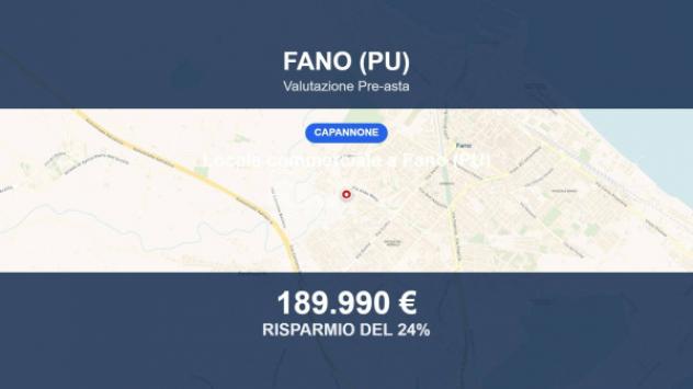 Immobile in asta di 368 m² in vendita a Fano
