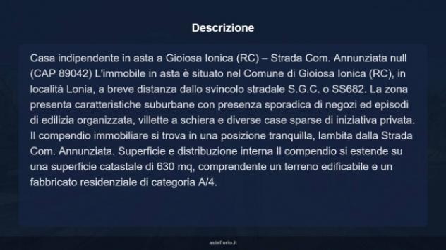 Immobile in asta di 630 m² in vendita a Gioiosa Ionica - Foto 4