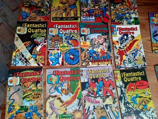 Fumetti FANTASTICI QUATTRO editoriale Corno primi anni 70 - Foto 7