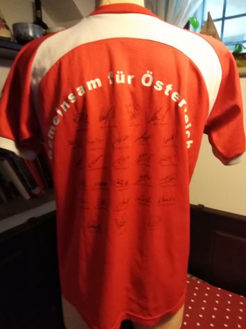 Maglia Austria All. originale Autografata - Foto 2