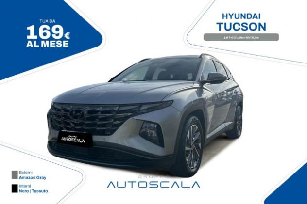 HYUNDAI Tucson 1.6 T-GDI 150cv 48V XLine rif. 24198947