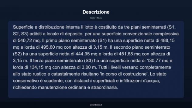 Immobile in asta di 540 m² in vendita a Pontecorvo - Foto 5