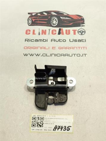 SERRATURA PORTELLONE POSTERIORE VOLKSWAGEN Passat Berlina 4° Serie 1K6827505E BXE (0510) - Foto 2