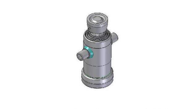 -CILINDRO TELESCOPICO STANDARD/SFERA 4 SFILATE 10 TONNELLATE