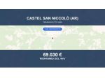 Immobile in asta di 209 m², box auto in vendita a Castel San Niccolò