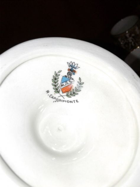 CAPO DI MONTE servizio thé - caffè - Foto 2