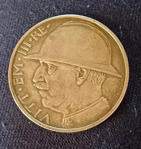 Moneta 20 Lire del 1928, Vittorio Emanuele III. - Foto 2