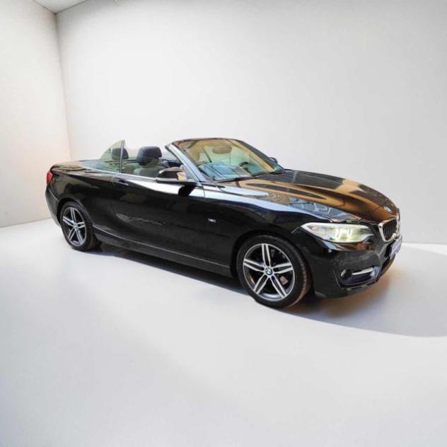 BMW 220 d Cabrio Sport PELLE-NAVI-LED-AUTOMATICA rif. 23354473