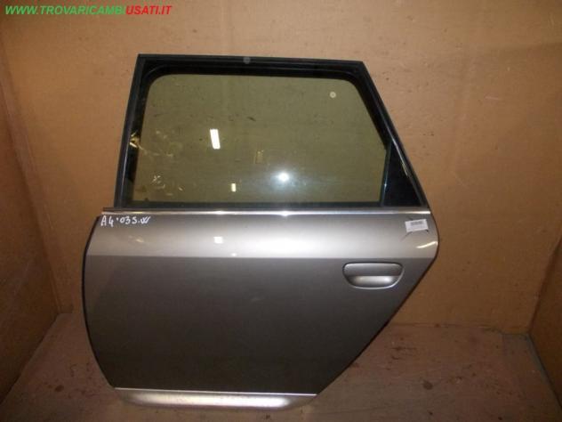 PORTA POST.S. GRIGIO MEDIO MET. AUDI A4 (8E) Carrozzeria Lamierati esterni Porte Porta post. sx. AUDI - A6 - 01-09-1997 - 01-06-2001, AUDI - A6 4