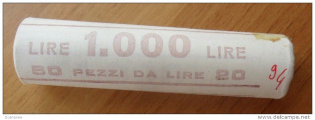 ROTOLINO DA 20 LIRE RAMO QUERCIA DEL 1994 DELLA REPUBBLICA ITALIANA - - Foto 2
