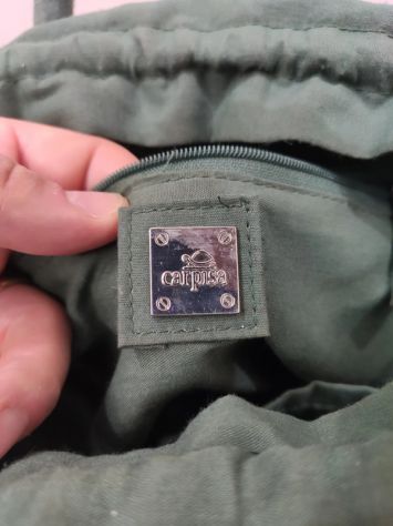 Borsa CARPISA in paglia con taschino interno - Foto 2