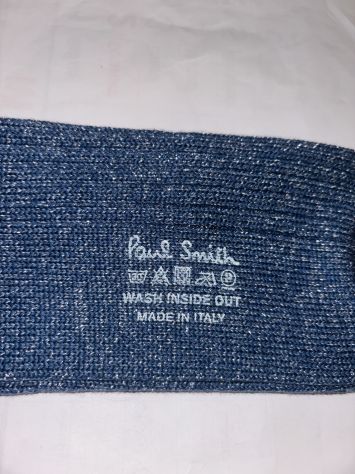 CALZE NUOVE INTROVABILI(FUORI PRODUZIONE)DA UOMO,FIRMATE ORIGINALI”PAUL SMITH”MA - Foto 8