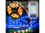 Dimmer a pulsante per strisce led - 12/24V 20A 480W - Made in Italy