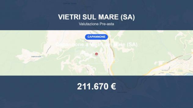 Immobile in asta di 630 m² in vendita a Vietri sul Mare