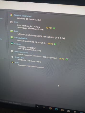 PC Lenovo APTIO CRB quacore + TV Monitor HDMI Toshiba - Foto 9