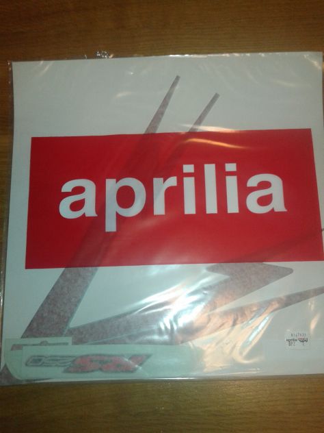 aprilia rs 250 - kit adesivi codone nero diablo - Foto 3