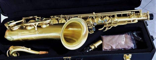 Sax Tenore SELMER SA 80 Style in Bronzo Satinato Nuovo (Garanzia) - Foto 3