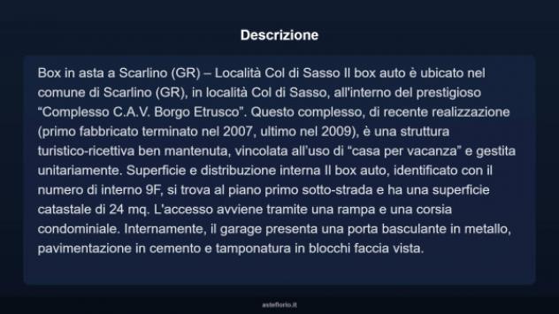 Immobile in asta di 24 m² in vendita a Scarlino - Foto 4