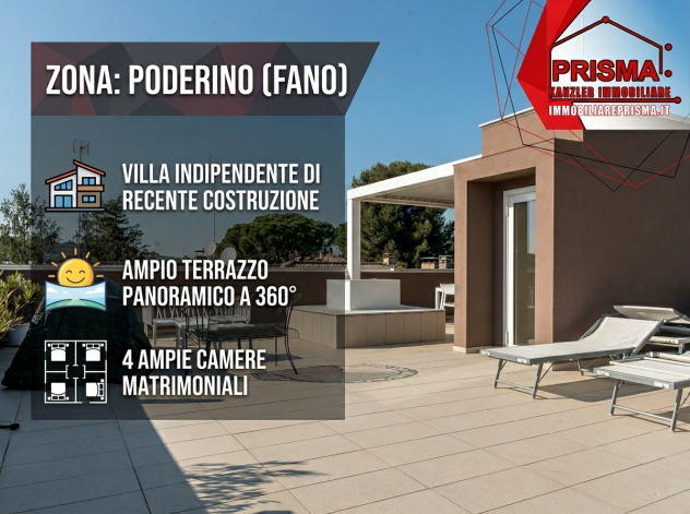 Fano Poderino vendesi villa