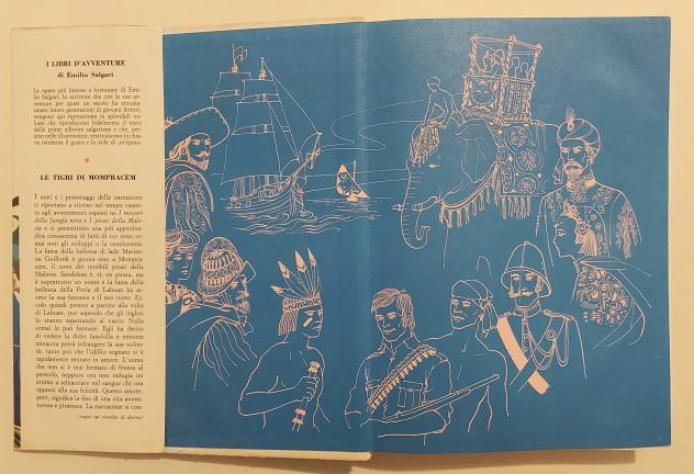 Le tigri di Mompracem Edizione integrale Emilio Salgari Ed.Ugo Mursia & C.1973 - Foto 4