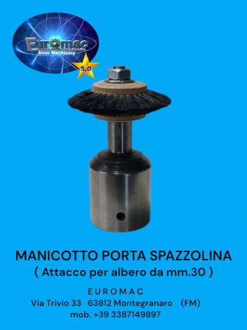MANICOTTO PORTA SPAZZOLINA DA CALZOLAIO - Foto 2