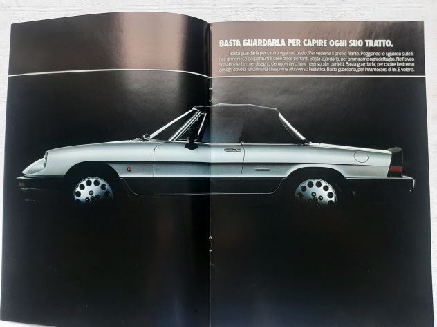 ALFA ROMEO SPIDER 3  SERIE DEPLIANT ORIGINALE - Foto 5