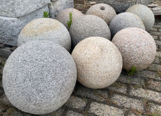 Sfera in pietra granito - Foto 2
