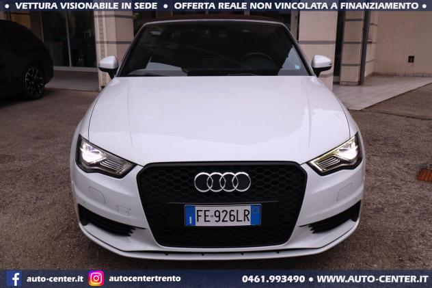 Audi A3 A3 Cabrio 2.0 TDI Stronic Sport *19 PELLE - Foto 4