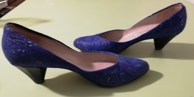 Scarpe blu donna ,Tg 38, della linea WALLY'S