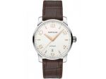 Montblanc Mens Timewalker Brown Leather Strap Watch 110340