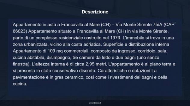 Immobile in asta di 109 m² con più di 5 locali in vendita a Francavilla al Mare - Foto 12