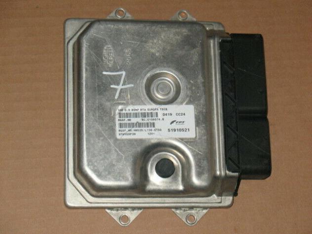 51910521 ECU CENTRALINA FIAT 500 0.9 85HP 51910521 8GSF.HM HW525