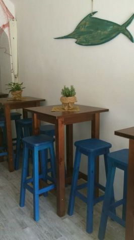 Tavoli alti in legno per arredamento bar 60 x 60 Nuovi - Foto 2