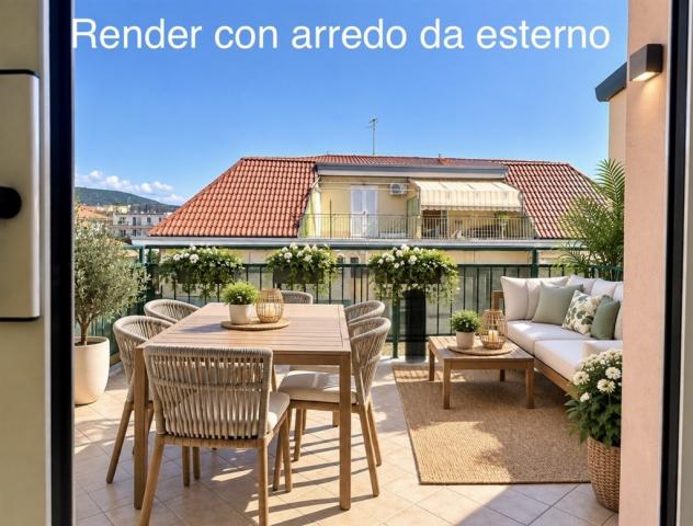 Loano Via Giordano, Bilocale di recente costruzione con terrazzo e scorcio di vista mare - Foto 9